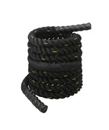 1.5&quot; 30Ft Poly Dacron Strength Training Undulation Battle Rope Fitness E... - £48.32 GBP