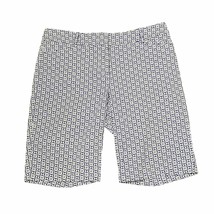 Talbots Shorts Size 4 Blue White Pattern Cotton Stretch 32X10 - £11.28 GBP