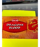 Hem incense sticks DRAGON’S BLOOD choose 20-40-80-100 - $4.08 CAD+