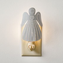 Angel Night Light - white metal - £17.62 GBP