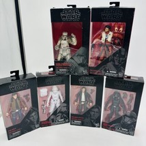 Hasbro Star Wars The Black Series Lot of 6 Collectible Action Figures - £109.17 GBP