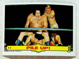 1985 Topps WWF Pile Up! Wrestling Card #50 - Near Mint - £6.19 GBP