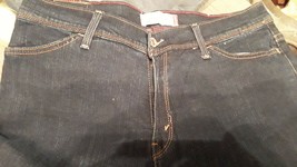 Levi Strauss Signature Capri 14B Dark Denim Jeans WPL 423  - Free Shippi... - $19.99
