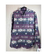 American Eagle Flannel Shirt Men Aztec Western Southwestern Classic Size XL - $35.03 CAD