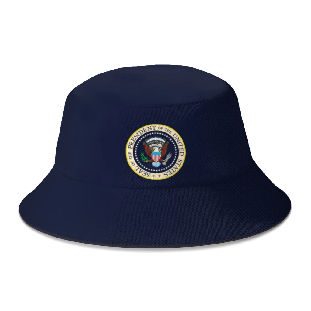 USA President Seal Logo Fisherman Hats Woman Man President Election Vote Donald - £13.50 GBP