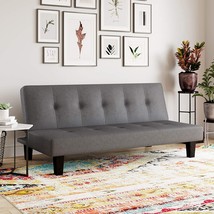 Serta Convertible Sofa Sofabed, Charcoal - £179.99 GBP