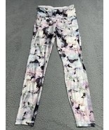 Reebok Pro Powerhold Mid Rise Tight Leggings Multicolor Workout Yoga Small - $27.34 CAD