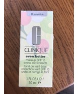 G Clinique Even Better Makeup SPF 15 Evens And Corrects 20 Sienna O/D-N ... - €40,12 EUR