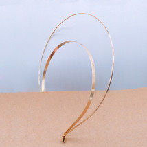 New Gold Plate Crown Design Headband Wedding Hair Accessories HairBands Tiara Cr - $14.30