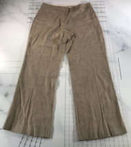 Elie Tahari Pants Womens 33 Beige Lightweight Wide Leg Back Pockets - $24.74
