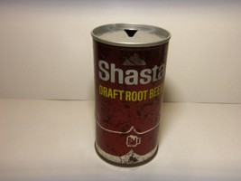 SHASTA DRAFT ROOT BEER 12 OZ STEEL CAN  HAYWARD, CA  VINTAGE - $9.85