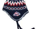 Brooklyn Americans NHL Hockey Reebok Pompon Bonnet Tricot Tressé Gland U... - $11.68