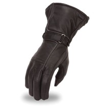 Women&#39;s Motorcycle Leather Gloves Biker Waterproof Gauntlet Tarraco MC G... - £55.74 GBP