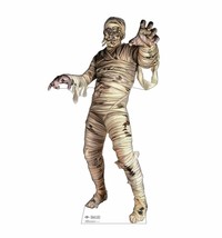 MUMMY Halloween Lifesize Standup Standee Cardboard Monster Prop Life Size Scary - £34.01 GBP