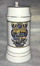 Handcrafted Brax Ltd. 16 oz. ST. Louis Rams Beer Stein Mug NFL, Football... - $11.29