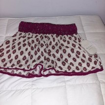 Altar&#39;d State Burgundy Floral High Waist Flowy Shorts Womens Size Small Sm S  - £11.79 GBP