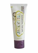 NEW Jack N&#39; Jill Natural Toothpaste Black Currant Organic Calendula 1.76 oz - $14.56