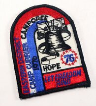 Vintage 1976 Camp Currier Camporee Hope Freedom Boy Scouts of America BS... - €6,64 EUR