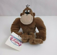 Vintage Disney Store Exclusive George Of The Jungle Ape 8&quot; Bean Bag Plush - $9.89