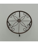 glewwxia Holders for flowers and plants Decorative Metal Round Flower Po... - $12.99