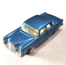 Matchbox Cars 1970 LESNEY Blue #46 Mercedes 300 SE Very Good  Trunk Open... - $15.00