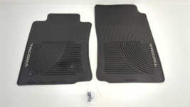 New OEM genuine Toyota Tacoma 2005-2011 Rubber All Weather Floor Mats Front Pair - £34.75 GBP