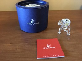 Swarovski Crystal Mint Figurine Young Gorilla W/ Bananas 273394 MIB W/COA - $1,505.15 MXN