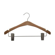 Signature Wood Hangers, Low Gloss Natural With Inset Grippers, 16 3/4" (Pack Of  - £315.40 GBP