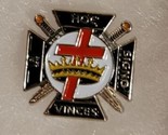 Knights templar crown and cross lapel pin 1  large  thumb155 crop