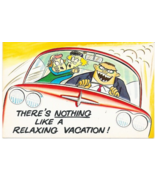 THERE&#39;S NOTHING LIKE A RELAXING VACATION! H.S. Crocker Mirro-Krome Postcard - $170.16 MXN