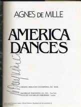 America Dances Agnes de Mille a Personal Chronicle Signed Juliet Prowse  - £85.36 GBP