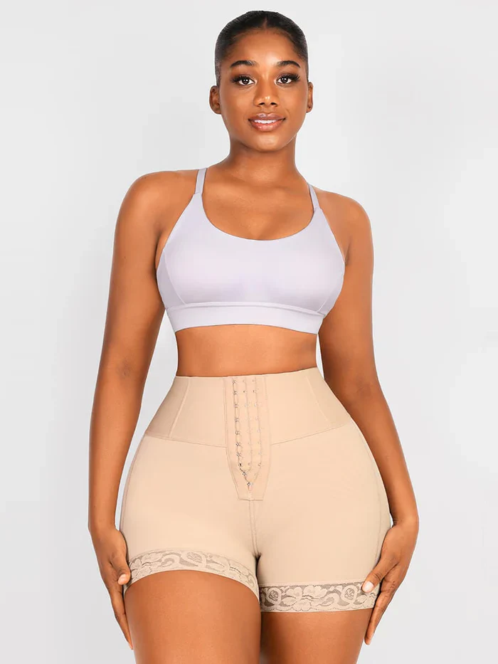 Mid Waist Compression Booty Boosting Shorts - $49.49