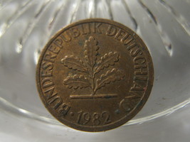 (FC-595) 1982-F Germany: 1 Pfennig - $1.00