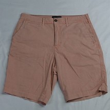 American Eagle 33 x 10&quot; Peach Pink Next Level Flex Classic Chino Shorts - £17.25 GBP