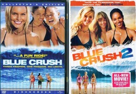 Blue Crush 1 &amp; 2: Kate Bosworth- Sasha Jackson- Michelle Rodriguez- Neu 2 DVD - £21.79 GBP