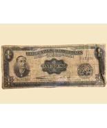 1949 Central Bank Of The Philippines One Peso Banknote - $3.42 CAD
