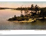 Among The Isole Georgiano Bay Ontario Canada Unp DB Cartolina T6 - $5.08