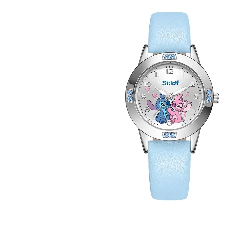 Cute Stitch Watch Cartoon Lilo Stitch Kawaii Silicone Quartz Watch Anime... - $134.19 MXN