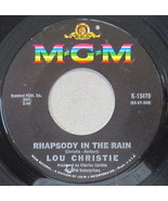 Lou Christie - Rhapsody In The Rain, Vinyl, 45rpm, 1966, Very Good condi... - $4.45