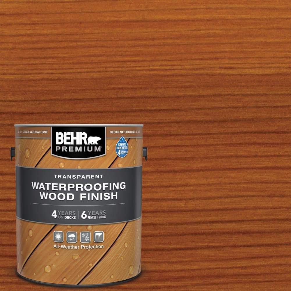 1 gal. Cedar Naturaltone Transparent Waterproofing Exterior Wood Finish - $78.67