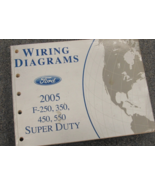 2005 Ford F-250 F350 F250 450 550 Cablaggio Elettrico Diagramma Manuale OEM - $865.95 MXN
