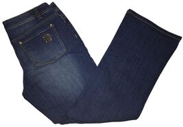 Michael Kors Womens Mid Rise Straight Leg 5-Pockets Design Denim Jeans B... - $99.99