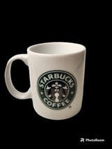  Starbucks 2005  Coffee Mug Cup White Classic Green Mermaid Logo 9 oz - £5.43 GBP
