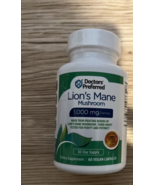 Lion’s Mane Mushroom Supplement 60 Capsules -2 per serv EXP 6/26 NEW - $16.81