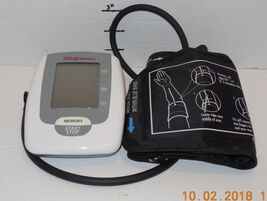 Walgreens WGNBPA-730 Automatic Blood Pressure Monitor Talking Function - $29.65