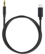 AppleMFiCertified AuxCord 3.3ftLightningto3.5mmAUXCableforCarStereoAudio... - $11.93