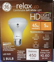 LED Relax HD Bulb R20 Soft White 450 Lumens 5-Watt 45545 - $4.99