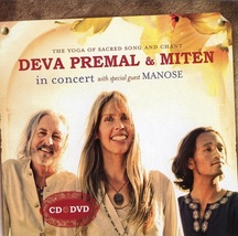 Deva Premal &amp; Miten: In Concert with special guest Manose (used CD/DVD set) - $21.00