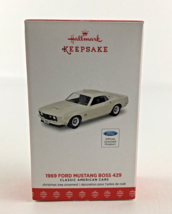 Hallmark Keepsake Ornament 1969 Ford Mustang Boss 429 Classic Car #27 New 2017 - £39.52 GBP