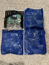 Lot of 4 SEGA Sonic Hedgehog McDonald&#39;s Happy Meal Toys Handheld Games NIP - £17.51 GBP
